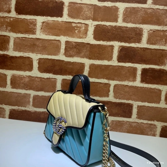 Firstbag ru Marmont GUCCI Top Mini GG Bag Handle 0823